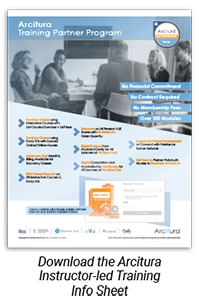 Download the Arcitura Instructor-led Training info sheet