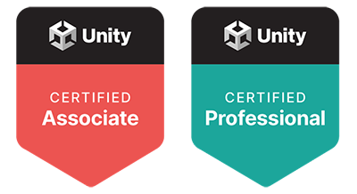 Unity Certified Associate, Unity Certified Professional