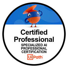 UiPath Certified Professional Specialized AI Professional